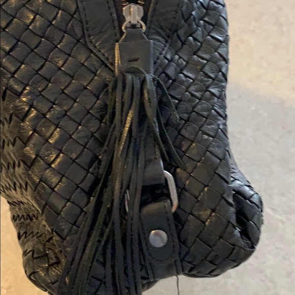 Weaved leather purse - Picture 2 of 5